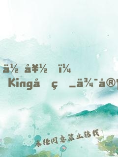 你好，King先生